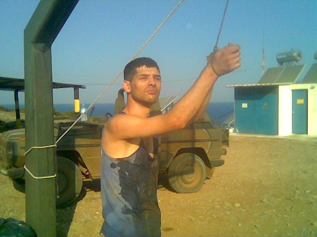 from Farmakonisi military campus - Greece , imigrand..