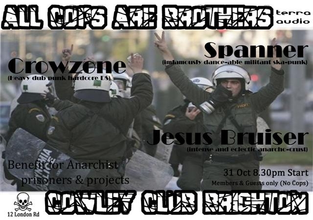 Flyer - please forward to all and sundry ( no cops )