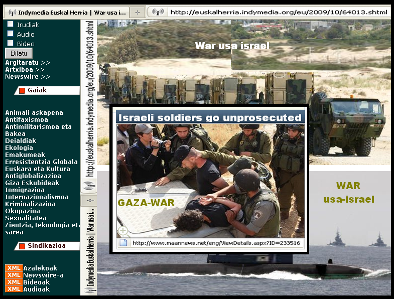 War-USA-Israel - Gaza: Israel.Soldiers...