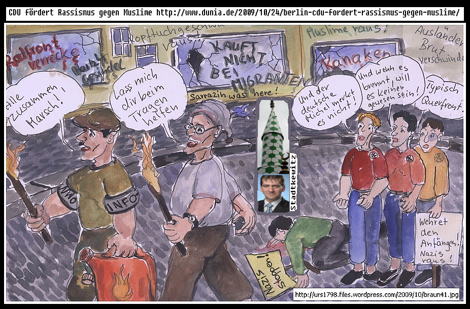 CDU fördert den Rassismus !