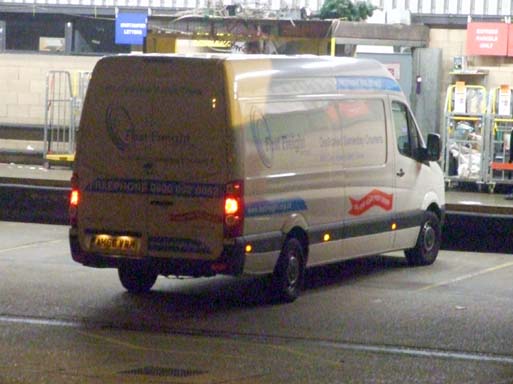 Strike Breaker #3, An interesting development...a 24 hour courier delivery van.