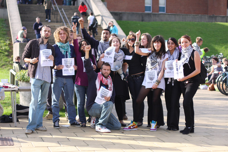 Sussex students of Palestine Society and Stop The War
