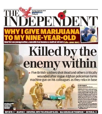 Independent, 5 November 2009