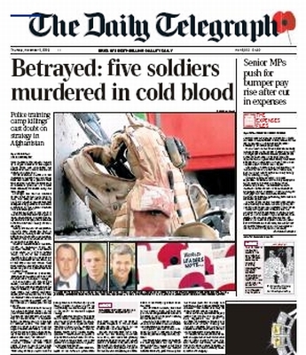 Daily Telegraph, 5 November 2009