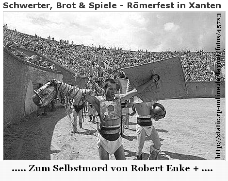 Selbstmord Robert Enke+ / BROT und SPIELE