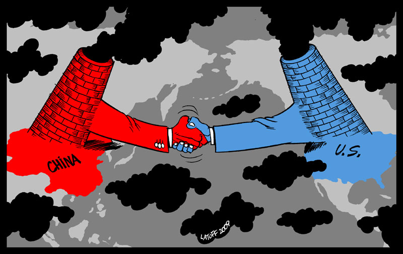 US and China free to pollute