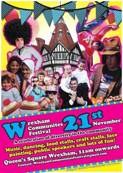 Poster for the community festival