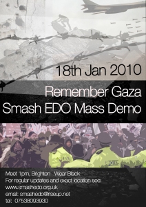 smash the arms trade - free palestine and free James