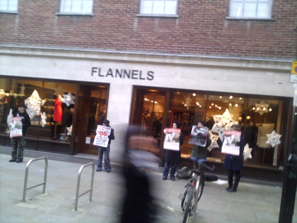 demo at flannels nottingham