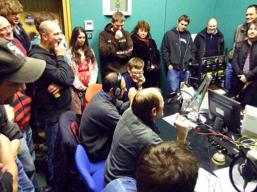 Palpable tension in the studio, as presenters recount their favourite moments.