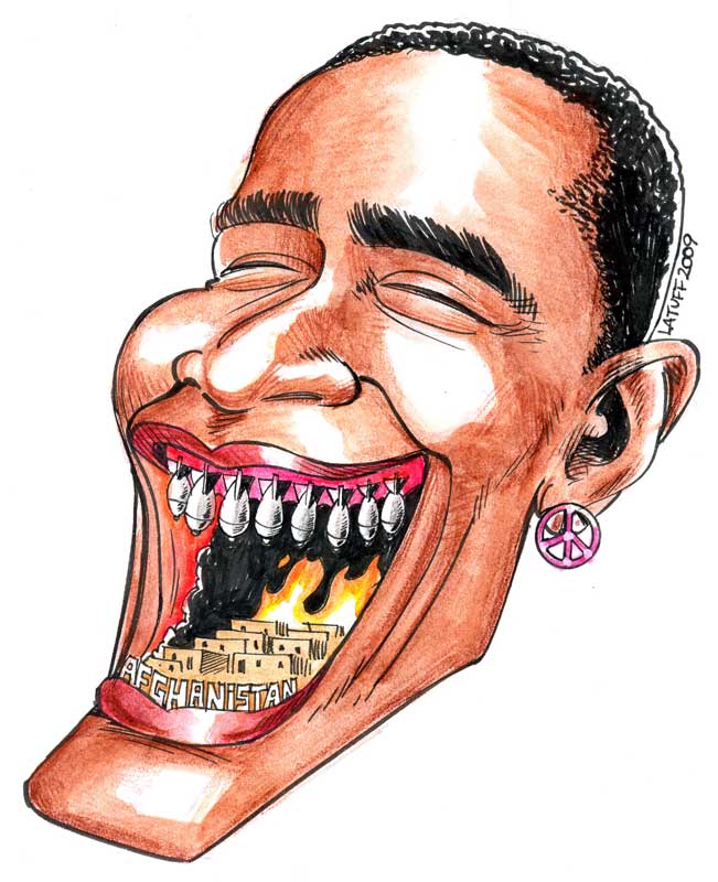 Nobel Peace(?) Laureate Obama sends more troops to Afghanistan