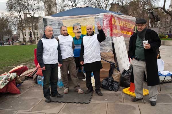 Hunger Strikers and supporter