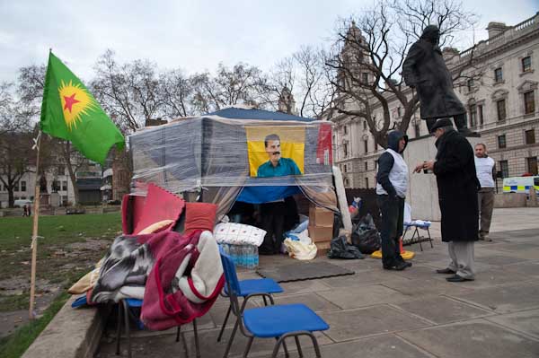 The Kurdish camp and Churchill
