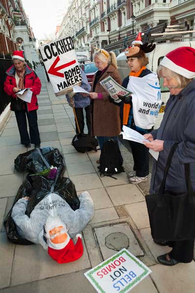 Singing carols at Lockheed Martin