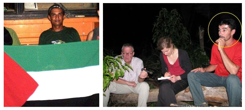 Elcio and Gilson, rural activists of Liga dos Camponeses Pobres