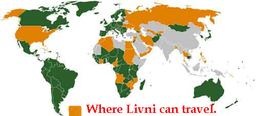 Livni's future travels