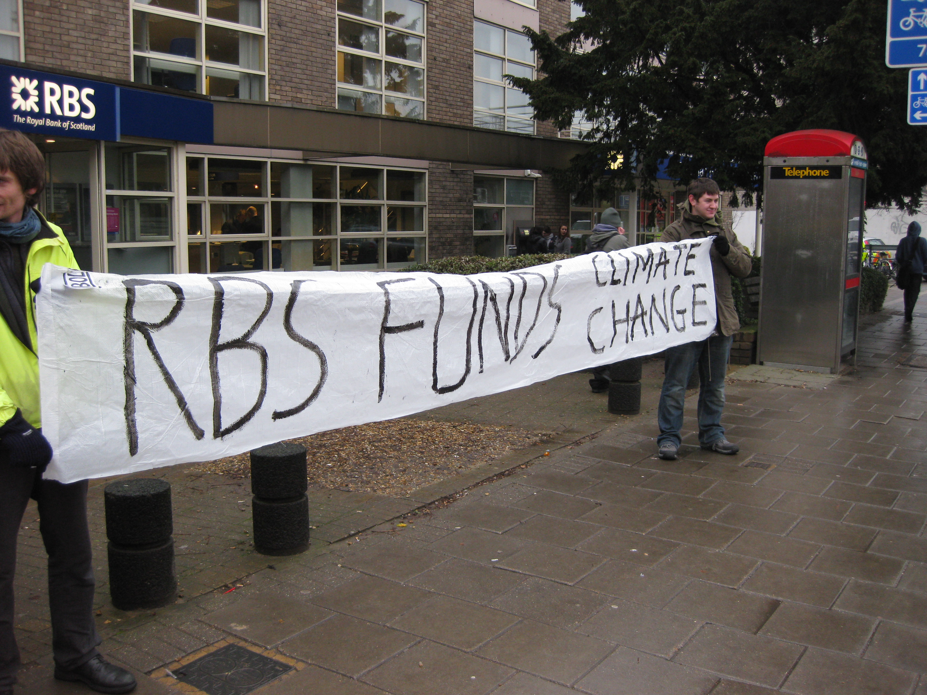 Cambridge's biggest banner yet