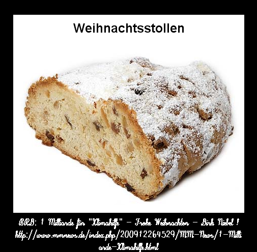 Weihnachtsstollen