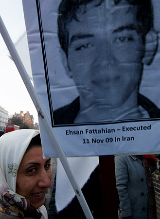 Death of Ehsan Fattahian.