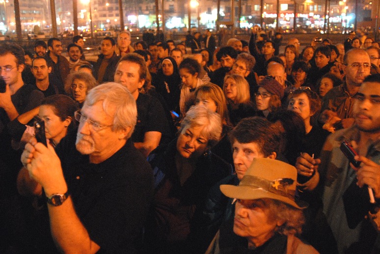 Meeting on 27 December 2009 in defiance of Egyptian government ban