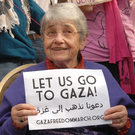 Holocaust survivor, Hedy Epstein, 85, on hunger strike on 28 December 2009