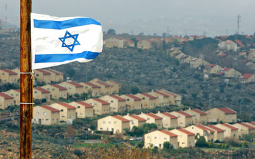 Illegal Israeli settlement.