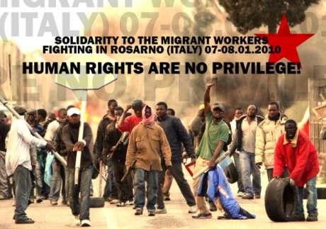 Rosarno, January 7-8, 2009