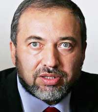 Israeli Foreign Minister Avigdor Lieberman