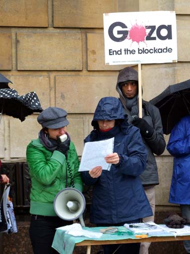 Reading an eyewitness account of the bombings by Israel.