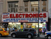 Where cheap electronics first takes hold: Small storefronts in New York