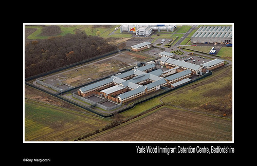 YARLS WOOD INTERNMENT CAMP