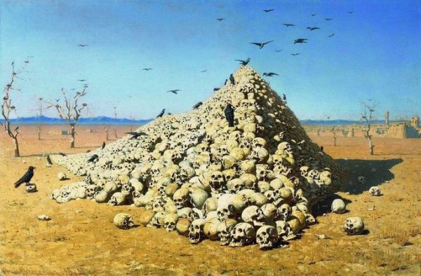 Apotheosis of War by Vasily Vereshchagin