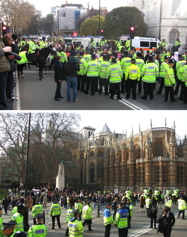 E3. Rozzers Shepherd Racists into Enclosure