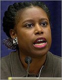former US congresswoman Cynthia McKinney