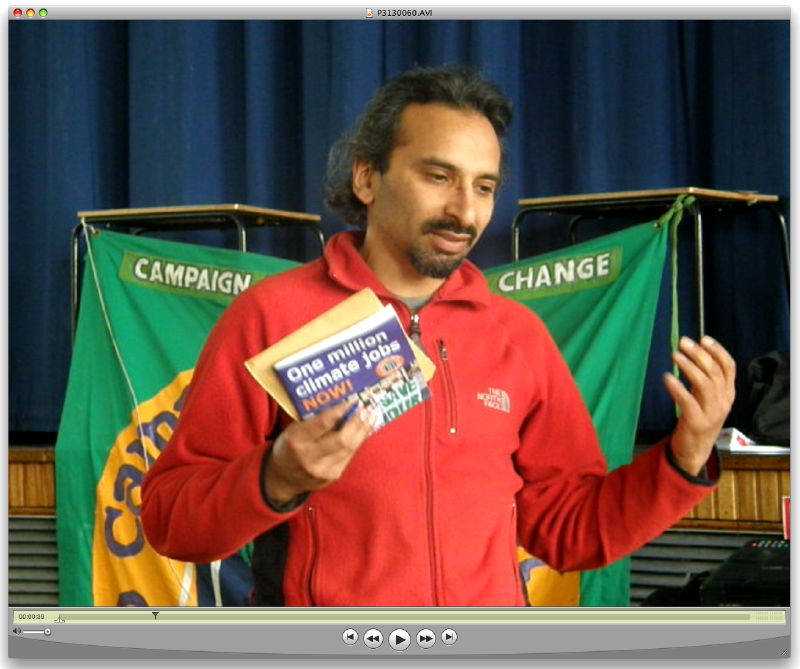 D4. John Sinha – London climate activist (video still)