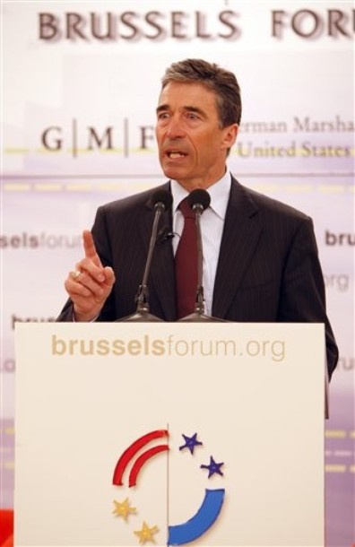 NATO Secretary General Rasmussen speaking at the Brussels Forum, 27 March 2010