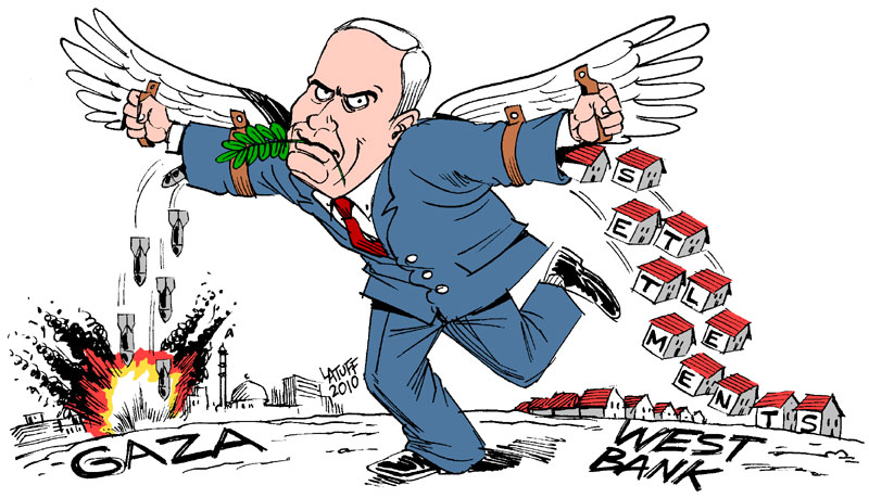 Peace, according to Netanyahu...