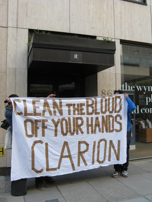 Office of Exhibition organiser Clarion