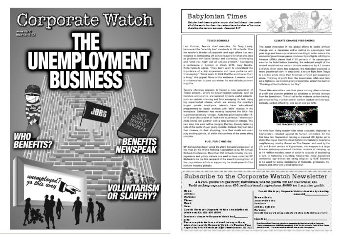 Corporate Watch newsletter #45-46