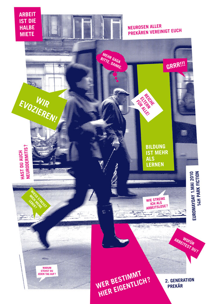 one of the 3 mayday posters from hamburg