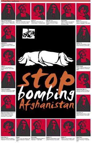 Stop Bombing Afghanistan