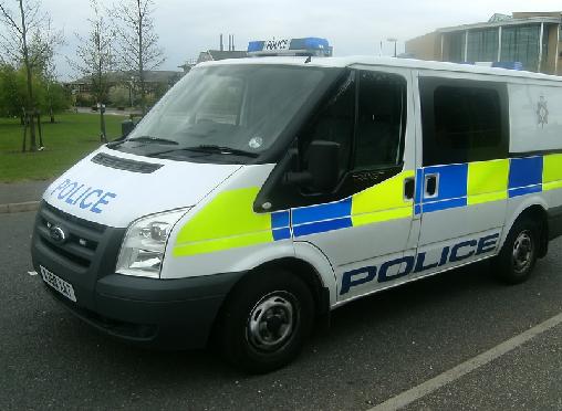 Police obstruct Science Park road... to protest cruel animal tests??