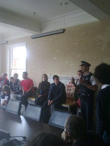 Occupation protest against closure