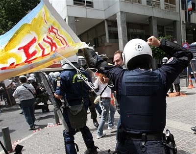 they try to create unrest .. in peaceful demos..