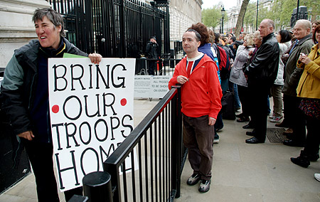 Gathering to say goodbye to Gordon.