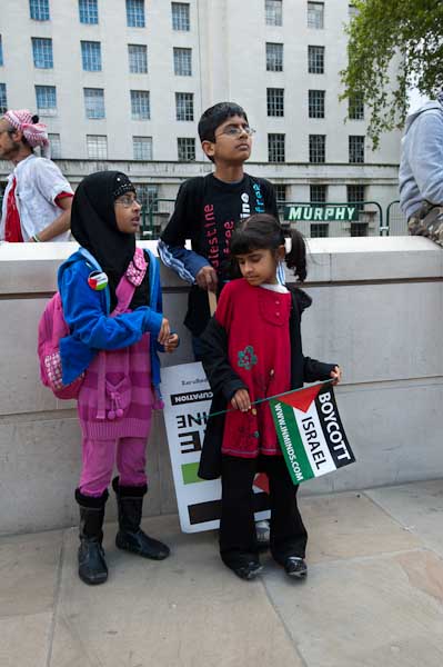 Young protesters