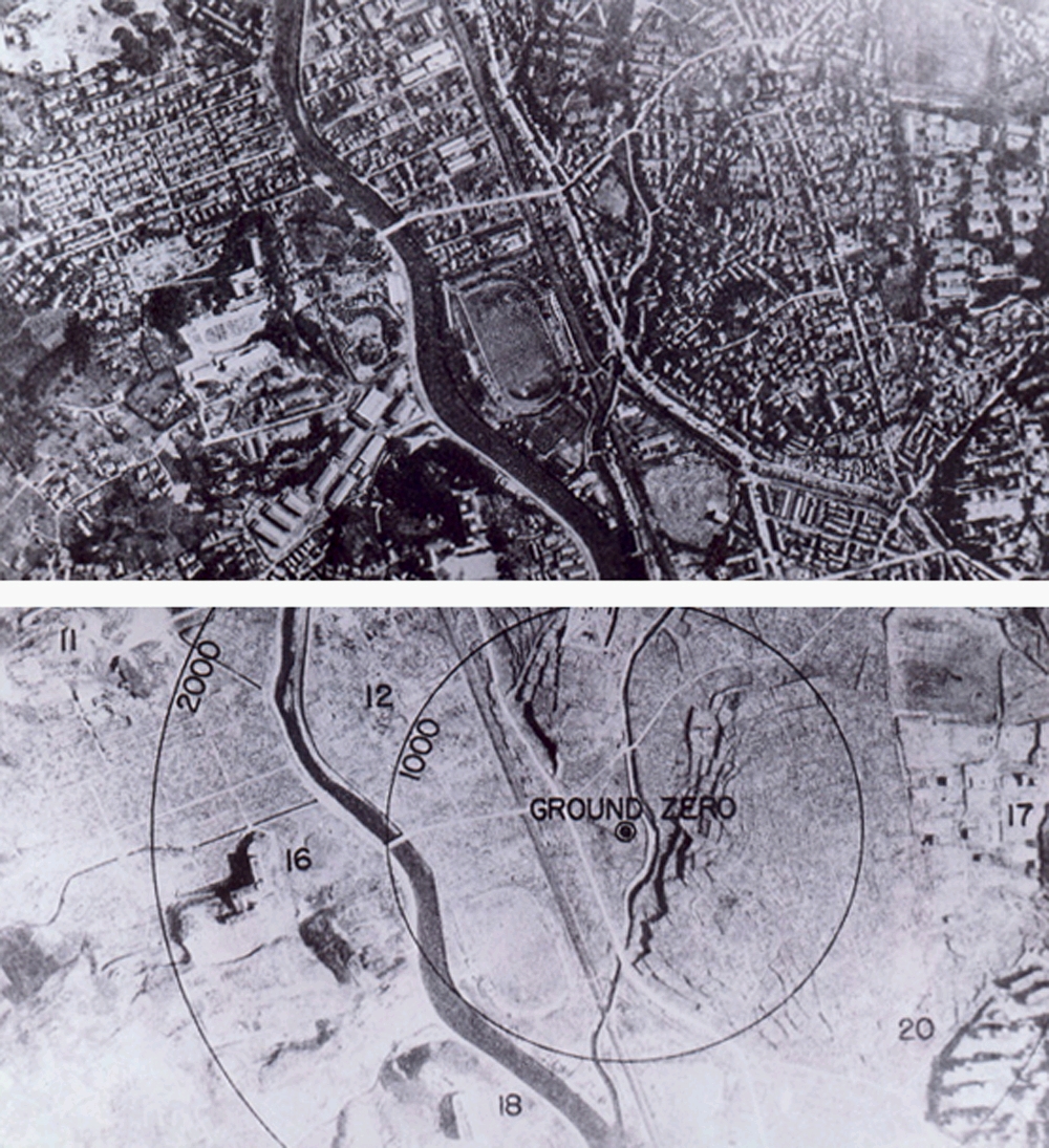 Ground Zero, Hiroshima, August 1945