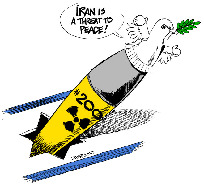 Peaceful Israel and its 200 nukes...