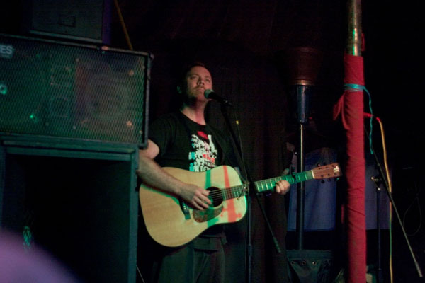 David Rovics Solo set (view 2)