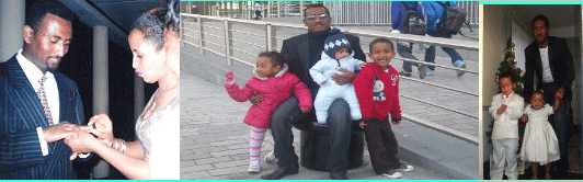 Biniam Asmelash wife & children